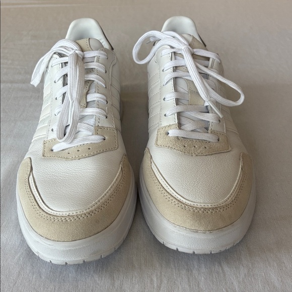 adidas gazelle silver green womens Mens Park St Lace Up Sneakers White 13 Casual